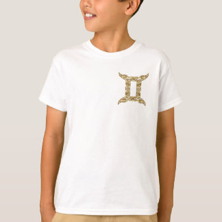 T-shirt Gemini Zodiac - Or Tribal