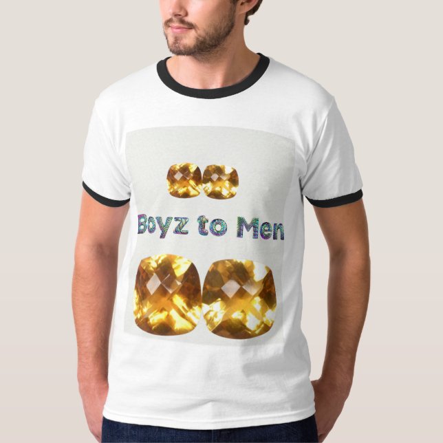 T-shirt Gemstone Glow Up: Boyz to Men Wall Art (Devant)