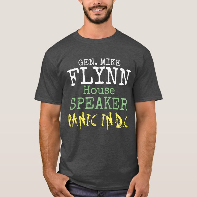 T-shirt Gén Mike Flynn Président de la Chambre Panique à D (Devant)