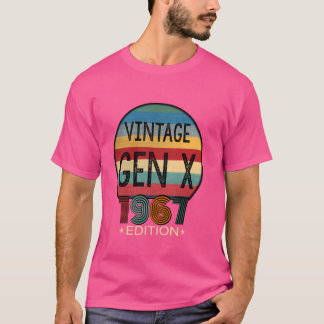 T-shirt Gen X Design Humour Gen X Édition 1967
