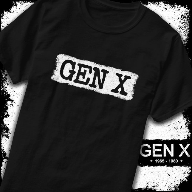T-shirt Gen X Gen Xer Génération X Gen X (Créateur téléchargé)