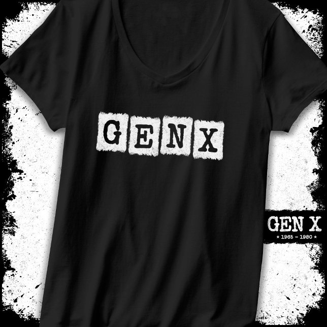 T-shirt Gen X Gen Xer Génération X Gen X (Créateur téléchargé)