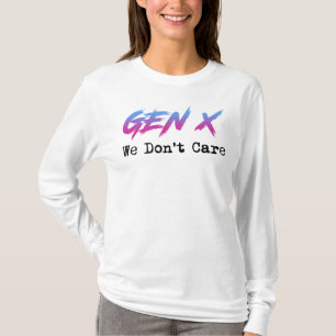 T-shirt Gen X - On S'en Fout