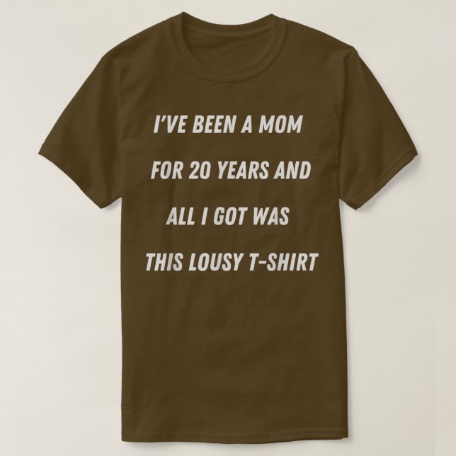 T-shirt Gen Z Maman Plaisanter Drôle (Design devant)
