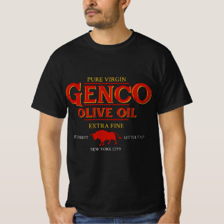 T-shirt Genco huile d'olive Little Italie New York