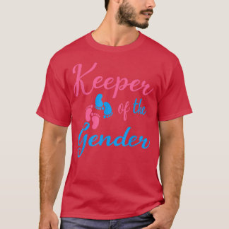 T-shirt Gender Reveal Keeper of the Gender Cute Gender Rev