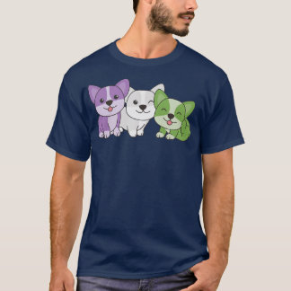 T-shirt Genderqueer Flag Pride Chiens Lgbtq Genderqueer Co