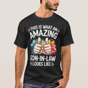 T-shirt Gendre incroyable cadeau papa drôle mari