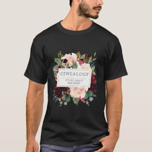 T-shirt Généalogie Généalogiste Dames Recherche familiale