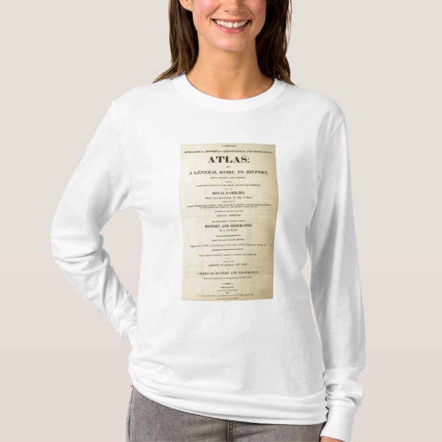 T-shirt Généalogique complet de page titre, historique (Devant)