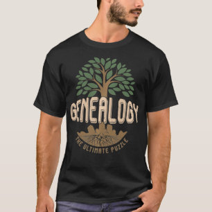 T-shirt Généalogiste Famille Historien Généalogie L'Ultima