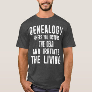 T-shirt Généalogiste Généalogie Famille Historique Tro