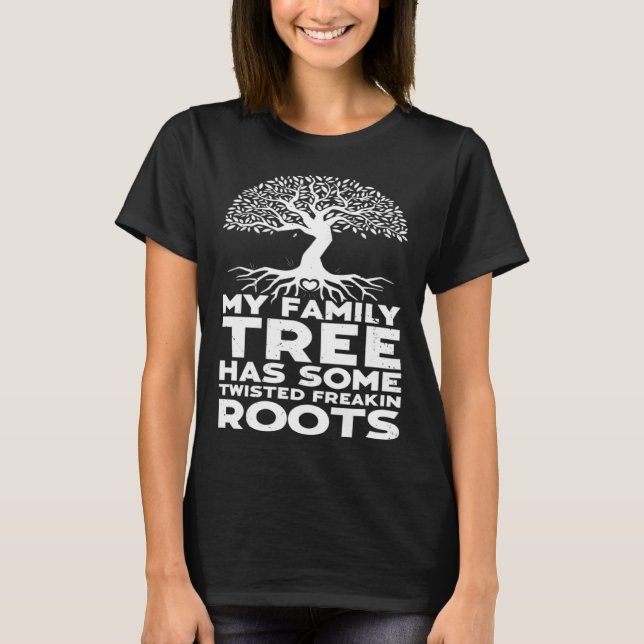 T-shirt Genealogy Ancestry Dna Genealogist Family Tree Mak (Devant)