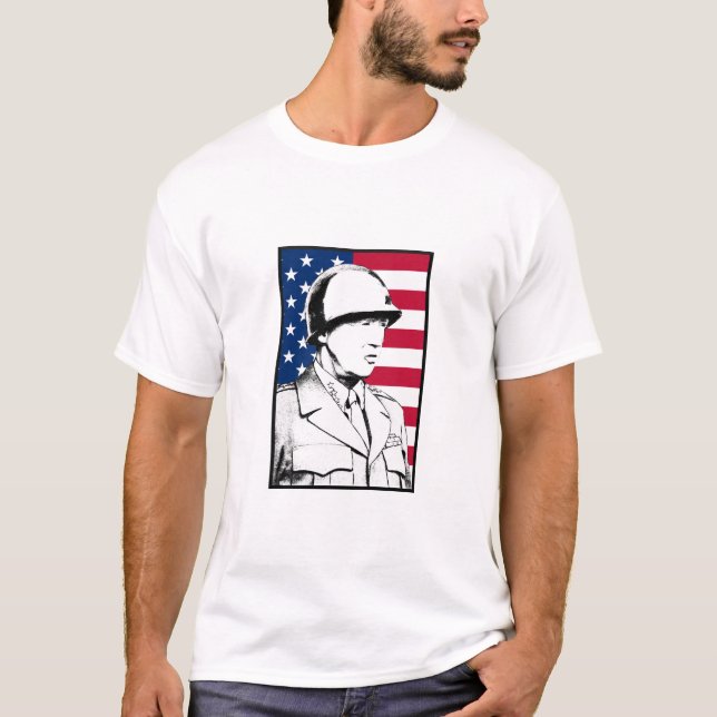 T-shirt Général d'armée - George Patton (Devant)