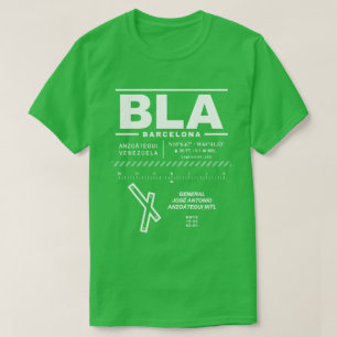 T-shirt Général José Antonio Anzoátegui Aéroport BLA TShri