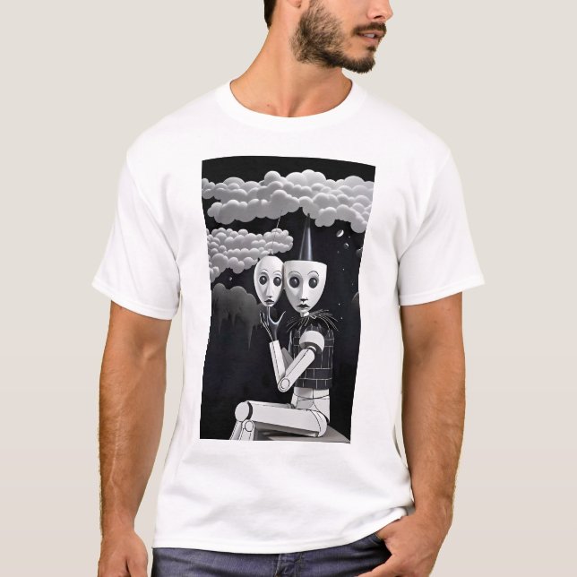 T-shirt Généralisabilité des maladies de la prédiction cli (Devant)