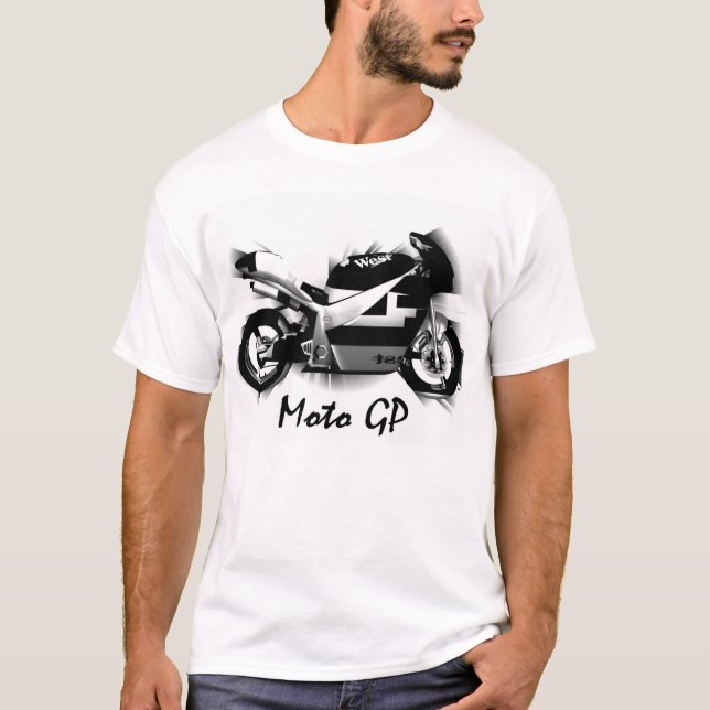 T-shirt Généraliste BW de Moto (Devant)