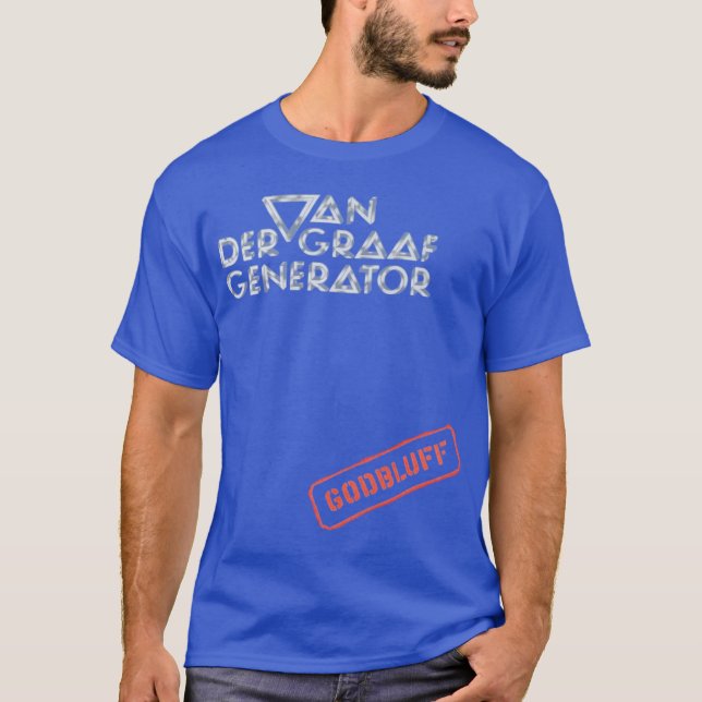 T-shirt Générateur Van Der Graaf Godbluff girl (Devant)