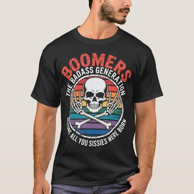T-shirt Génération Boomers Avant Même Votre Naissance (Devant)