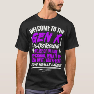 T-shirt Génération D'Humour X Bienvenue À Gen X Funny Gen