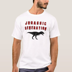 T-shirt Génération jurassique de dinosaure de T Rex