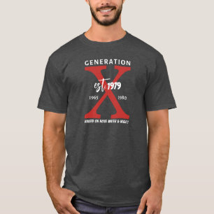 T-shirt Génération Rouge X Personnalisez votre année
