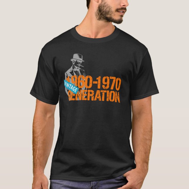 T-shirt génération vintage (Devant)