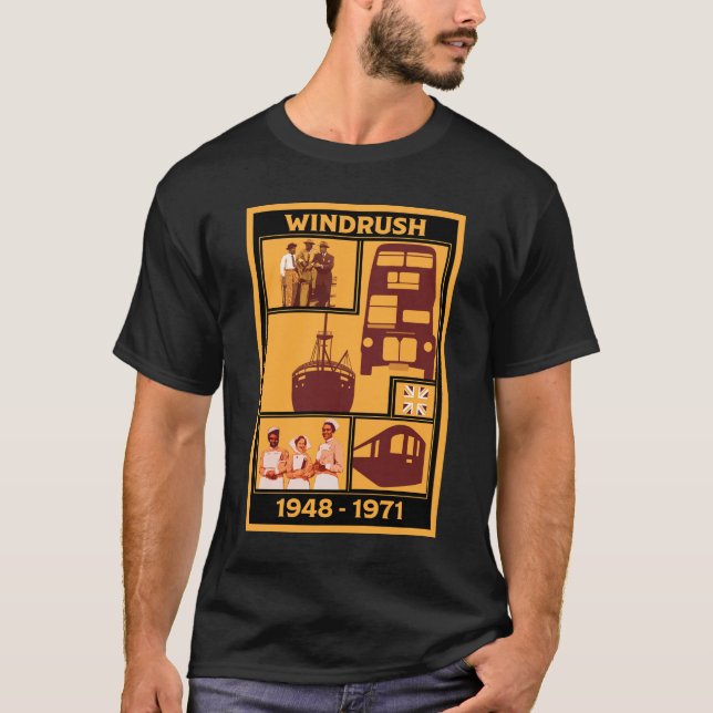 T-shirt Génération Windrush Histoire britannique (Devant)