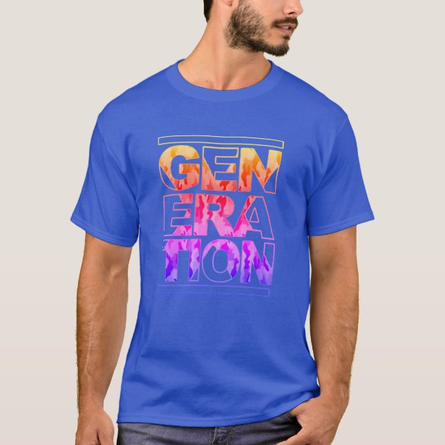 T-shirt Génération X (Devant)