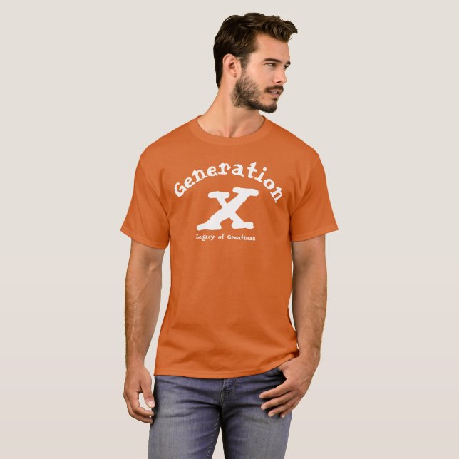 T-shirt Génération X (Devant entier)