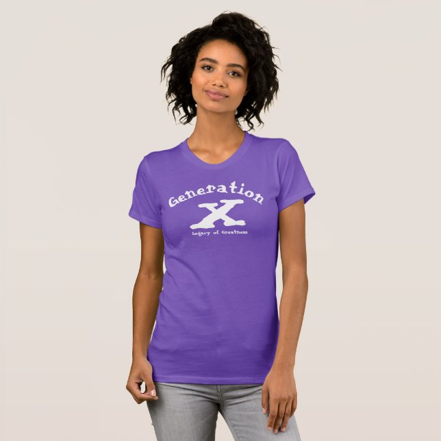 T-shirt Génération X (Devant entier)