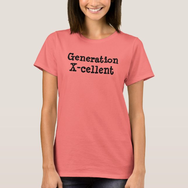 T-shirt Génération X-cellent (Devant)