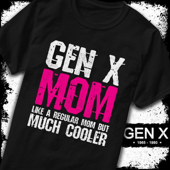 T-shirt Génération X Mom Gen Xer Mom 60s les années 70 80s (Créateur téléchargé)