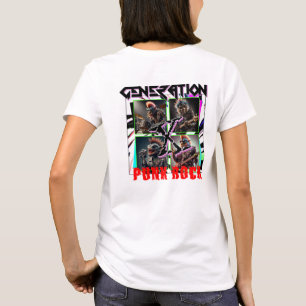 T-SHIRT GÉNÉRATION X PUNK ROCK