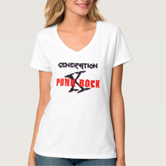 T-SHIRT GÉNÉRATION X PUNK ROCK