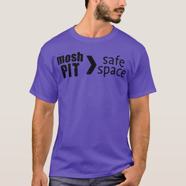 T-shirt Génération X Sarcasme Mosh Pit Génération X 60S 70 (Devant)