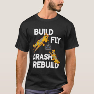 T-shirt Générer un arrêt de vol Reconstruire une radio à d