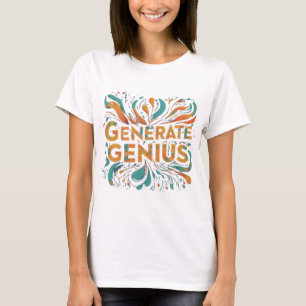 T-shirt Générer un génie
