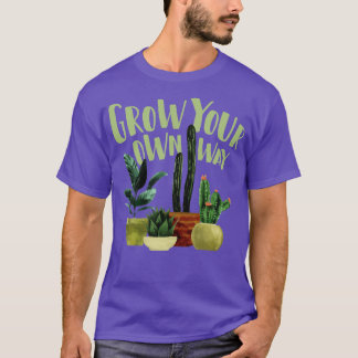 T-shirt Générez votre propre voie Cactus Cactus Succulents