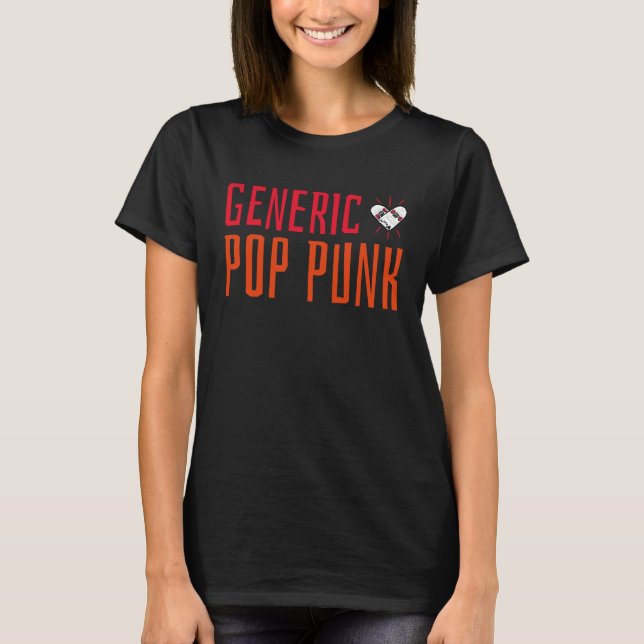 T-shirt Generic Pop punk (Devant)