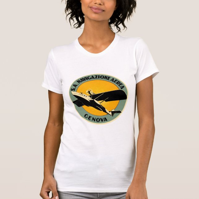 T-shirt ~ Gênes de Navigazione Aerea (Devant)