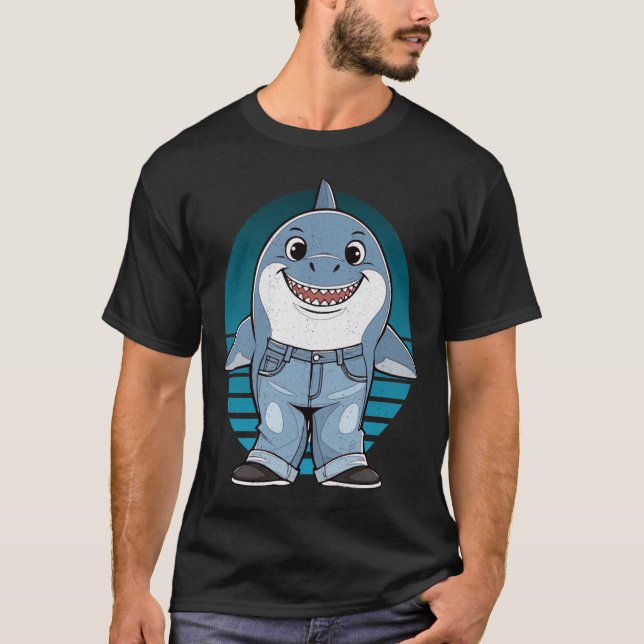 T-shirt Genes de requin 1 (Devant)