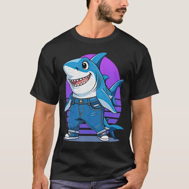T-shirt Genes de requin 2 (Devant)