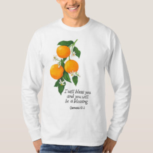 T-shirt Genèse de fruits orange 12:2