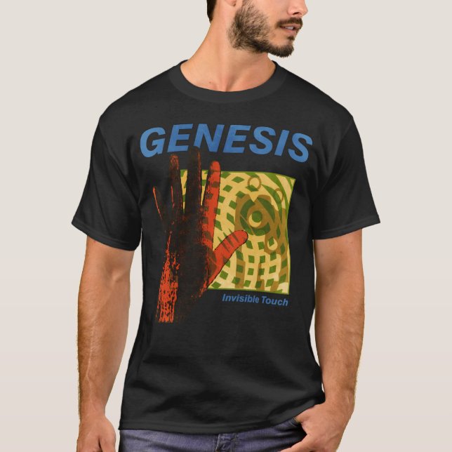 T-shirt Genèse rétro tactile invisible (Devant)