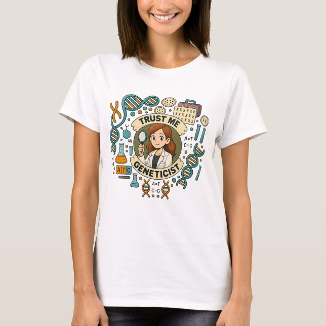 T-shirt Génétique (Devant)