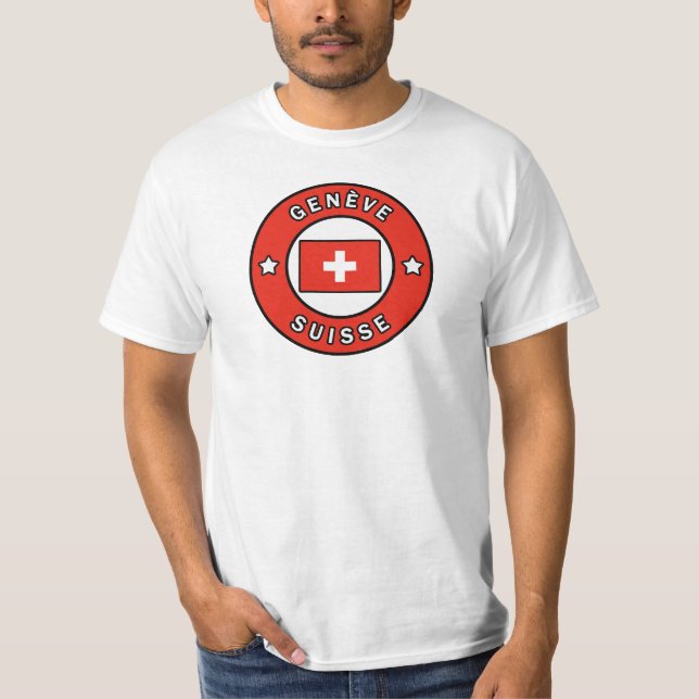 T-shirt Genève Suisse (Devant)