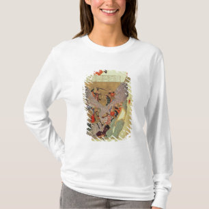 T-shirt Genghis Khan (c.1162-1227) combattant les Chinois