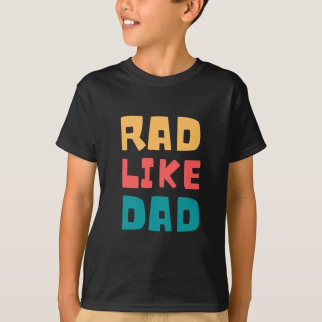 T-shirt Génial comme papa (Devant)