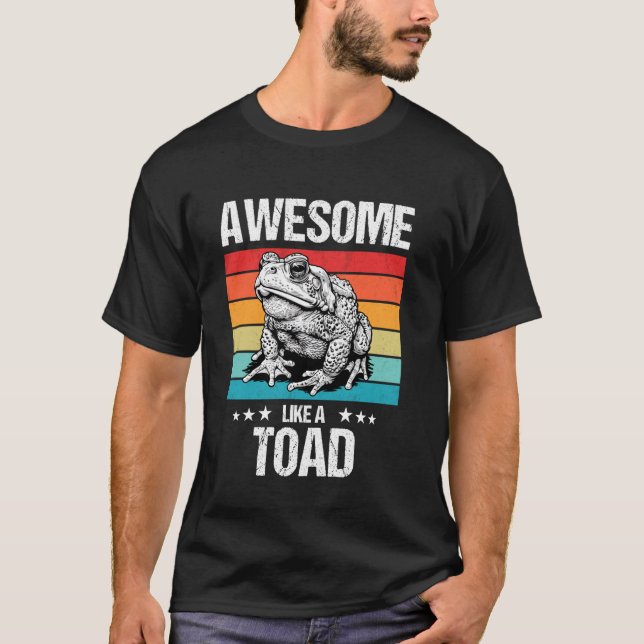 T-shirt Génial comme un crapaud (Devant)